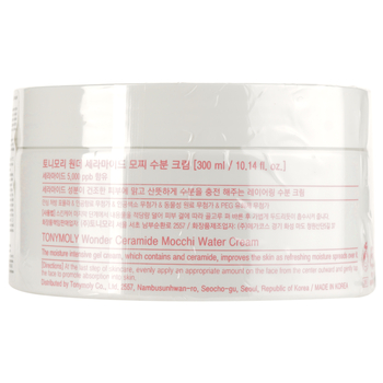 Крем для обличчя Tony Moly Wonder Ceramide Mocchi Water Cream, 300 мл - Pampik - 6