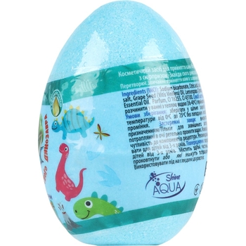 Бомба для ванн AquaShine DinoBath Ягідний світ, 145 г - Pampik - 3