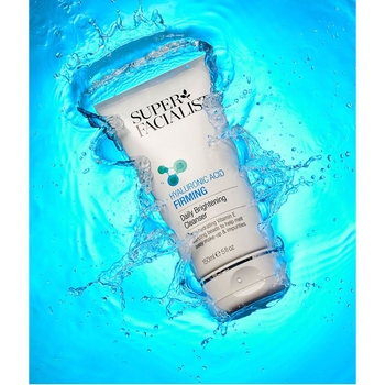 Гель для чищення обличчя Super Facialist Brightening Cleanser Hyaluronic Acid 150 мл - Pampik - 3