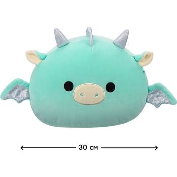 Мягкая игрушка Squishmallows Дракон Майлз, 30 см (SQCR04193) - Pampik - 3