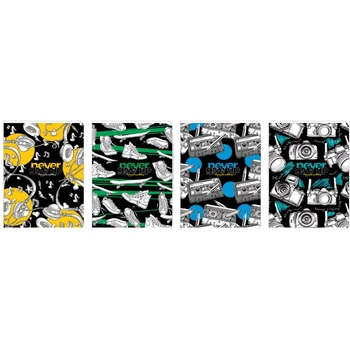 Тетрадь общая Student Фотоаппарат, А5, в клеточку, 80 листов (A5-080-5221K) - Pampik - 2