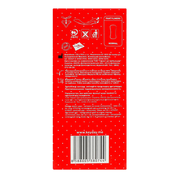 Щоденні гігієнічні прокладки Key Day Daily Normal 60 шт. - Pampik - 3