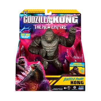 Ігрова фігурка Godzilla vs Kong Конг готовий до бою, зі звуком, 18 см (35507) - Pampik - 4