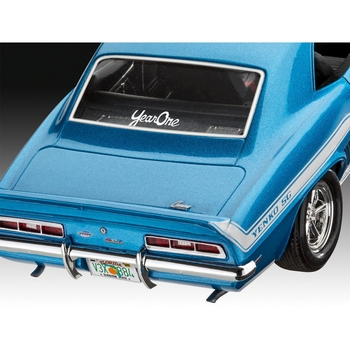 Сборная модель Revell Автомобиль Chevy Camaro Yenko 1969 из фильма Форсаж, уровень 5, масштаб 1:25, 92 детали (RVL-07694) - Pampik - 4