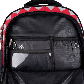 Рюкзак шкільний Yes S-91 Shark, черный (553636) - Pampik - 14