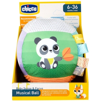 Мягкая музыкальная игрушка Chicco Мячик (11564.00) - Pampik - 5