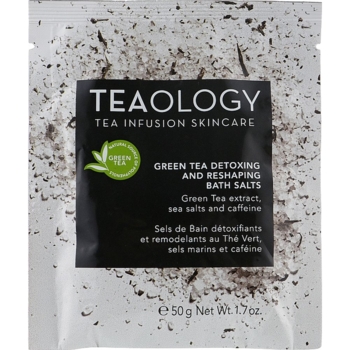Сіль для ванни Teaology Green tea Детокс та моделювання 50 г - Pampik