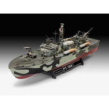 Сборная модель катера Revell Patrol Torpedo Boat PT-579 / PT-588, уровень 4, масштаб 1:72, 176 деталей (RVL-05165) - Pampik - 4