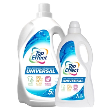 Гель для прання універсальний Top Effect Universal, 5 л - Pampik