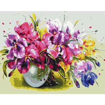 Картина по номерам ArtCraft Красочные ирисы 40x50 см (13139-AC) - Pampik