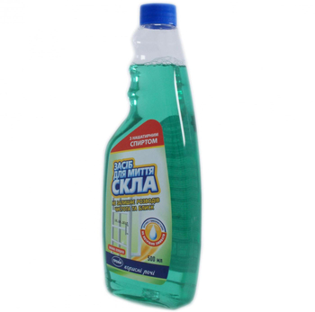 Засіб для миття скла Премія, з нашатирним спиртом, 500 мл - Pampik - 2