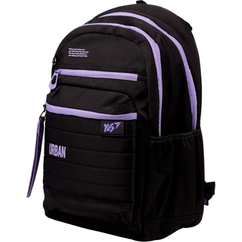 Рюкзак Yes TS-95 Urban design style, черный (558935) - Pampik