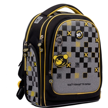 Рюкзак Yes S-84 Don’t foget to smile, черный (552751) - Pampik - 2