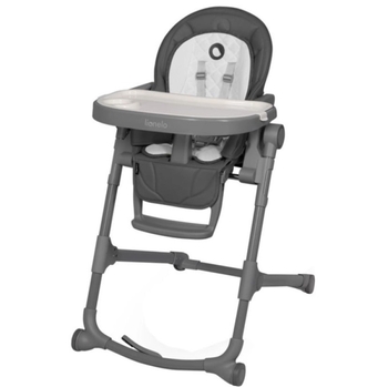 Стілець-шезлонг для годування Lionelo Cora Plus Grey Stone, темно-сірий - Pampik