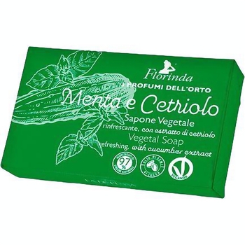 Мило натуральне Florinda М'ята та огірок, 80 г - Pampik