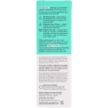 Гель-крем для обличчя Super Facialist Clear Skin зволожувальний 75 мл - Pampik - 3