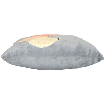 Подушка Tigres Happy Day, 33х33 см, сіра (ПД-0464) - Pampik - 3