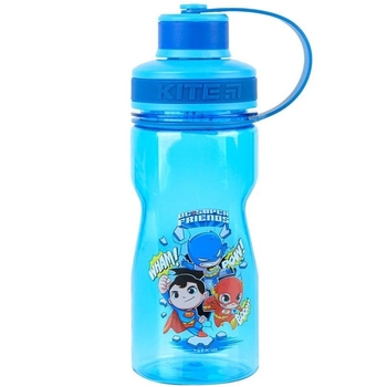Пляшечка для води Kite DC Comics 500 мл блакитна (DC22-397) - Pampik