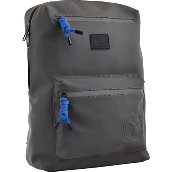 Рюкзак міський Yes soft-touch T-62 Grey Shadow (557301) - Pampik