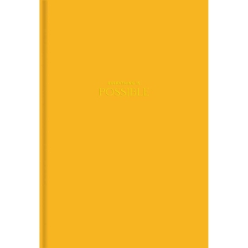 Зошит для записів MonAmi, A5, у лінійку, 80 арк., жовтий (A5-IC-080-737L) - Pampik