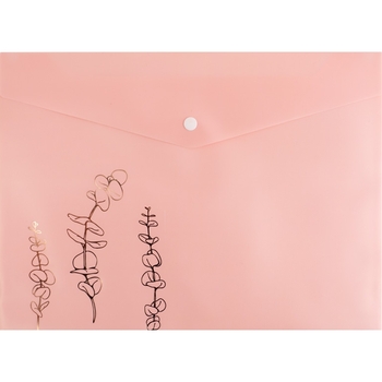 Папка на кнопці Axent Peachy Mood А5+ (1496-26-A) - Pampik