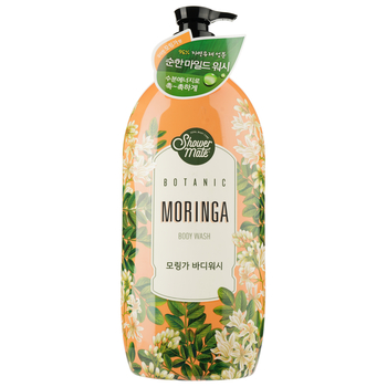 Гель для душу Shower Mate Botanic Terrace Moringa Bodywash Ботанічна терраса Морінга, 1,2 л - Pampik
