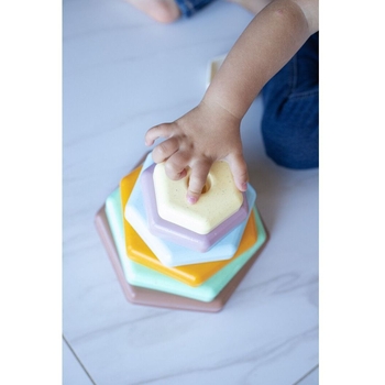 Іграшка розвиваюча Elfiki Пірамідка (39919) - Pampik - 4