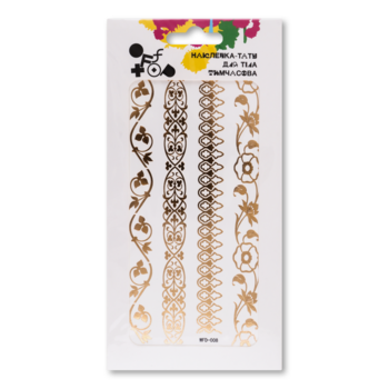 Тату-наклейки для тела Offtop D`1 (870912) - Pampik