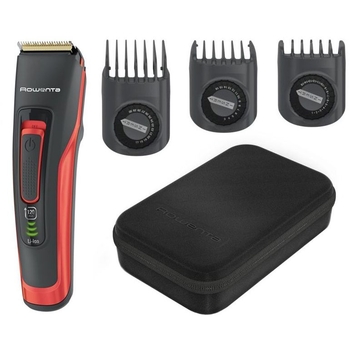 Машинка для підстригання волосся Rowenta червона (TN5241F4) - Pampik - 2