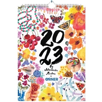 Настінний календар Orner Україна в акварелі 2023 (1836) - Pampik