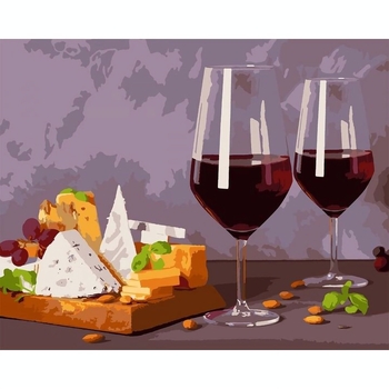 Картина за номерами Santi Вишукана вечеря, 40х50 см (954508) - Pampik