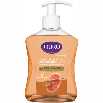 Жидкое мыло Duru Сочный мандарин и Грейпфрут, 300 мл - Pampik