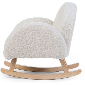 Крісло-гойдалка Childhome Teddy white, білий (RCKTOW) - Pampik - 2