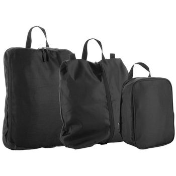 Набір дорожніх органайзерів для одягу Schwarzwolf Kiotari, чорний (F3408600AJ3) - Pampik