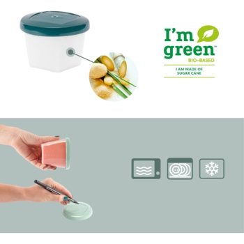 Набір контейнерів для їжі Babymoov Babybols Kit, 250 мл, 8 шт. + 180 мл, 8 шт., різнокольорові (A004316) - Pampik - 5