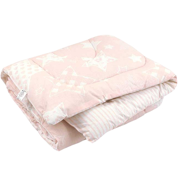 Ковдра дитяча силіконова Руно Beige star, 140х105 см, бежева (320.02СЛУ_Beige star) - Pampik - 2