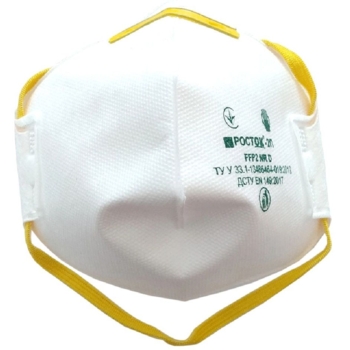 Респиратор Virok противоаэрозольный FFP2 уровень защиты до 12 ГДК (83V201) - Pampik