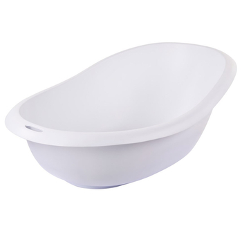 Ванночка Bebe Confort Verso, со сливом, белая (3107201900) - Pampik