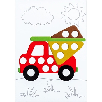 Набор Kite Лепи и развивайся 6 цветов и 5 карточек (K23-326-2) - Pampik - 6