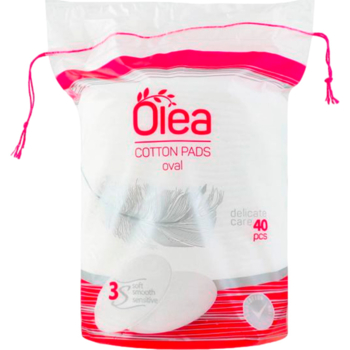 Диски ватні Olea, овальні, 40 шт. - Pampik