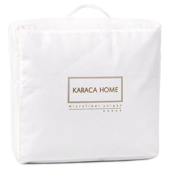 Дитяча ковдра Karaca Home Microfiber, 145х95 см, білий (1060) - Pampik - 3
