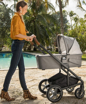 Коляска 2 в 1 Nuna Mixx Next Granite, сіра (ST13416/CC09803GRNGL) - Pampik - 6