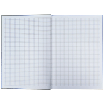 Книга записная Axent Freedom, A4, в клеточку, 96 листов, серая (8422-550-A) - Pampik - 3