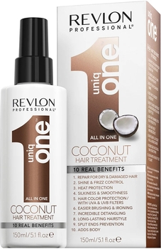 Маска-спрей для волос Revlon Professional Uniq One All In One Coconut Hair Treatment 150 мл - Pampik - 2