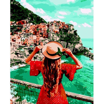 Картина за номерами ZiBi Art Line Відпустка 40х50 см (ZB.64227) - Pampik