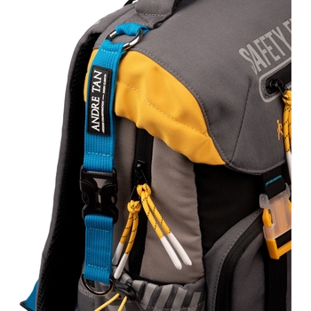 Рюкзак Yes TS-94-1 Andre Tan, сірий з чорним (559039) - Pampik - 11