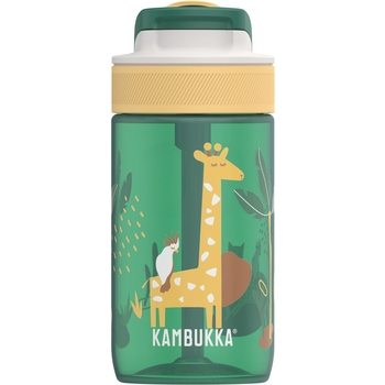 Пляшка для води дитяча Kambukka Lagoon Kids Safari Jungle, 400 мл, зелена (11-04051) - Pampik - 4