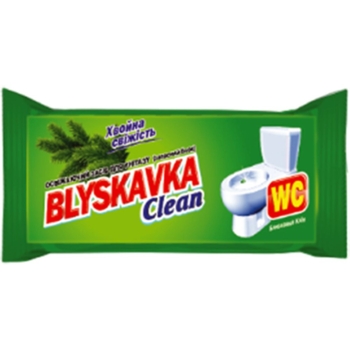 Освежающее средство для унитаза Blyskavka Clean Хвойная свежесть, запасной блок - Pampik