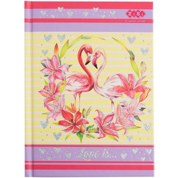 Блокнот ZiBi Love Is Kids Line А-6 у клітинку 64 аркуші фіолетовий (ZB.12719-07) - Pampik