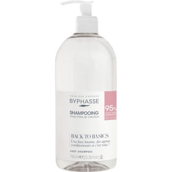Шампунь Byphasse Back To Basics, для всіх типів волосся, 750 мл - Pampik